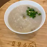 ピータン豚肉のお粥 皮蛋瘦肉粥（豆早点GINZA）
