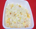 鮭チャーハン（開口笑）