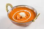 エビカレー Prawn Curry（『新規オープン！！』足立区大人気インドカレー店）