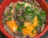 黒毛和牛牛筋天津飯（焼肉たまき 京橋店）