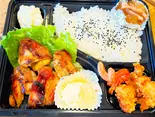 鶏の照焼きマヨネーズ添え弁当(餃子工房 ちびすけ 阿倍野橋店)