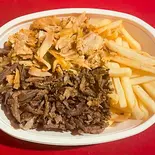 フライドポテトケバブビーフ＆チキンFried potato kebab beef＆chicken（サライケバブ 高田馬場店）