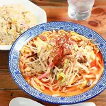 【セット】紅ちゃんぽん + 半チャーハン（じげもんちゃんぽん グランデュオ立川店）