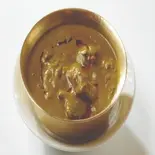 ほうれん草マトンカレー Spinach Mutton Curry（アジアンダイニングシバマハル）