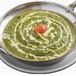 ほうれん草マトンカレーHourensou Mutton Curry（インド料理 パリ 六甲店）