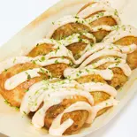 たこやきべに塩明太子マヨネーズ(8個)（たこやき丸幸水産 昭和町店）