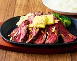 濃厚ガーリックバターハラミステーキ Garlic Butter Beef Steak(ハラミステーキ イナズマ 蔵前)