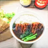 豚角煮丼(中華料理錦楽軒)