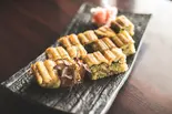 煮穴子高菜寿司（居酒屋鮮道こんび）