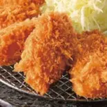 新鮮なカキフライ(3個)（熟成とんかつ弁当 かつ膳 平岸店）
