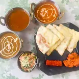 チーズナンセット(Chese nan set)（ネパールインドレストランマナスル）