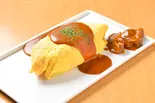 牛タンデミグラスソースオムライス（台湾CAFÉ げんかい茶屋 札幌店）