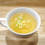和風スープ（お肉屋さんの本気ハンバーグ！）