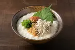 【あっさり気分に】梅じゃこ粥 Plum ＆ Jako Porridge（【胃腸回復＆健康】お粥定食 いこい亭 幡ヶ谷店）