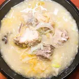 スペアリブと漬け白菜煮込み(喜味家)