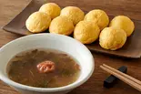 《丸ごと梅のスープ》はっちゃんの明石焼き(まるちゃんのたこ焼き 上青木3丁目店)