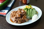 豚生姜焼き ginger grilled pork（喫茶サビーズ）