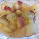 りんごのフルーツボール（アサイーボール セイロン）