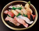極上炙り＆漬け尽くし（すし魚銀 JR千葉駅前店）