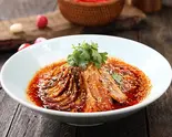 夫妻肺片 四川風モツの盛り合わせ（ビャンビャン麺 朋友）