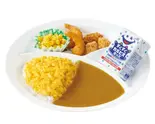お子さまオムカレー プチエビフライ（カレーハウスCoCo壱番屋 南区内谷店）