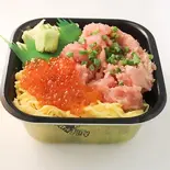 いくらねぎとろ丼（武蔵 丼丸 市が尾店）