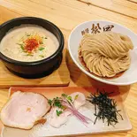濃厚鶏白湯つけそば（麺将 松風）