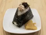 和風ツナマヨ × 昆布(おにぎりと一汁三菜 NOOK CAFE)