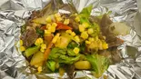 牛肉のもち炒め（中国料理菜香）