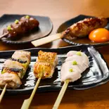 比内地鶏おまかせ3種盛り(ヒナイスタンド)