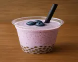 ブルーベリーラッシータピオカ Blueberry Lassi Tapioca（メハマンカレー＆ケバブ）