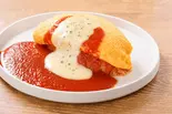 トマトチーズソースオム（下北沢たまごけん）