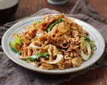 ねぎと羊肉の強火炒め（中華料理 興隆 東十条店）