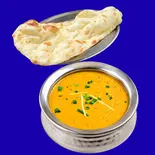 豆カレーナンセット Bean Curry Nan Set（インド。アジアン料理ダナパニ光が丘店）