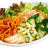 10種野菜のサラダうどん（はなまるうどん イオン市川妙典店）