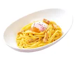 パンチェッタの濃厚カルボナーラ-半熟卵添え-（ファーストキッチン ヨシヅヤ名古屋名西）