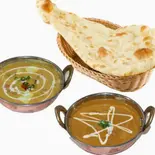 2種類カレーセット /2 Curry Set（Asian Dining RIYASA）