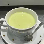 ホット抹茶ラテ（Antenna Books ＆ Cafe ココシバ）