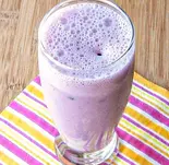ブルーベリーラッシー Blueberry Lassi(SAMRAT DINING AND BAR)