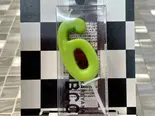 ナンバーキャンドル 「6」（コゲツ）
