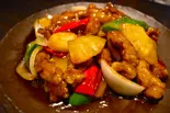 黒酢スブタ(御飯付き)（西安刀削麺 匠心）