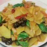 ピーマンとじゃが芋と豚肉炒め（台湾料理興福順 座間店）
