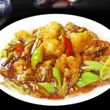 ナスと肉炒め（永利 池袋西口店）