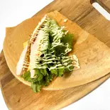 スモークチキン(マスタード・チェダーチーズ)（ナカハラクレープ）