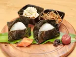 おまかせおむすびお一人様セット Omusubi Solo Set（手づくりおむすび すがもと）