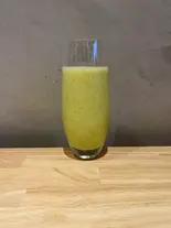 パインヨーグルトスムージー 腸活デトックス効果（人と地球に優しいカフェ はぐくみ）