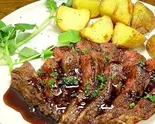 牛ハラミステーキ/Beef Skirt Steak（アジアンキッチン＆バル 月のあかり）