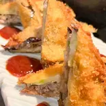 ナスの挟み揚げ(1個)（食夢工房 SAIBEI）