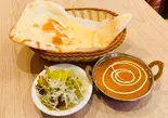 シーフードカレー＆プレーンナ ンセット Seafood Curry ＆  Naan Set（dilli place）
