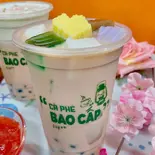 いちごミルクティー・フルトッピング TS DÂU FULL TOPPING（ベトナム料理 BAO CAP西川口店）